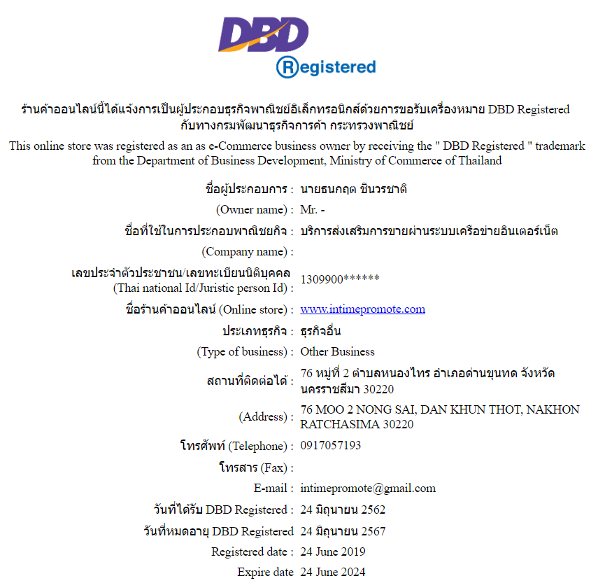 ตัวอย่างโฆษณา Google